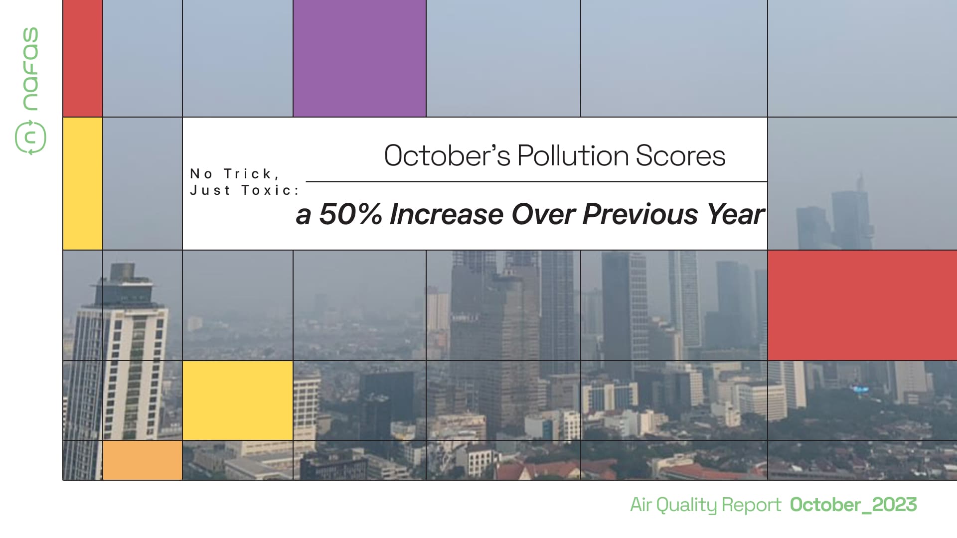 No Trick, Just Toxic: October’s Pollution Scores a 50% Increase Over Previous Year