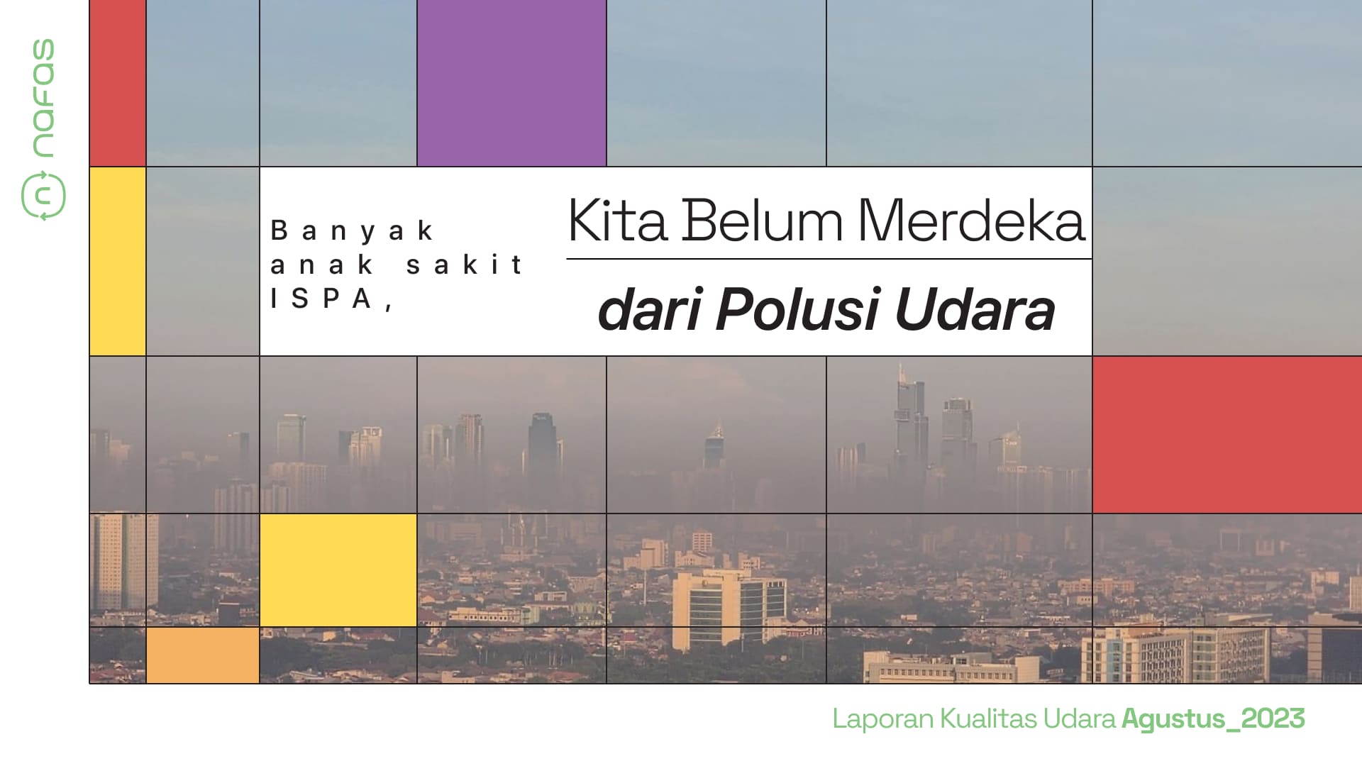 Banyak anak sakit ISPA, Kita Belum Merdeka dari Polusi Udara