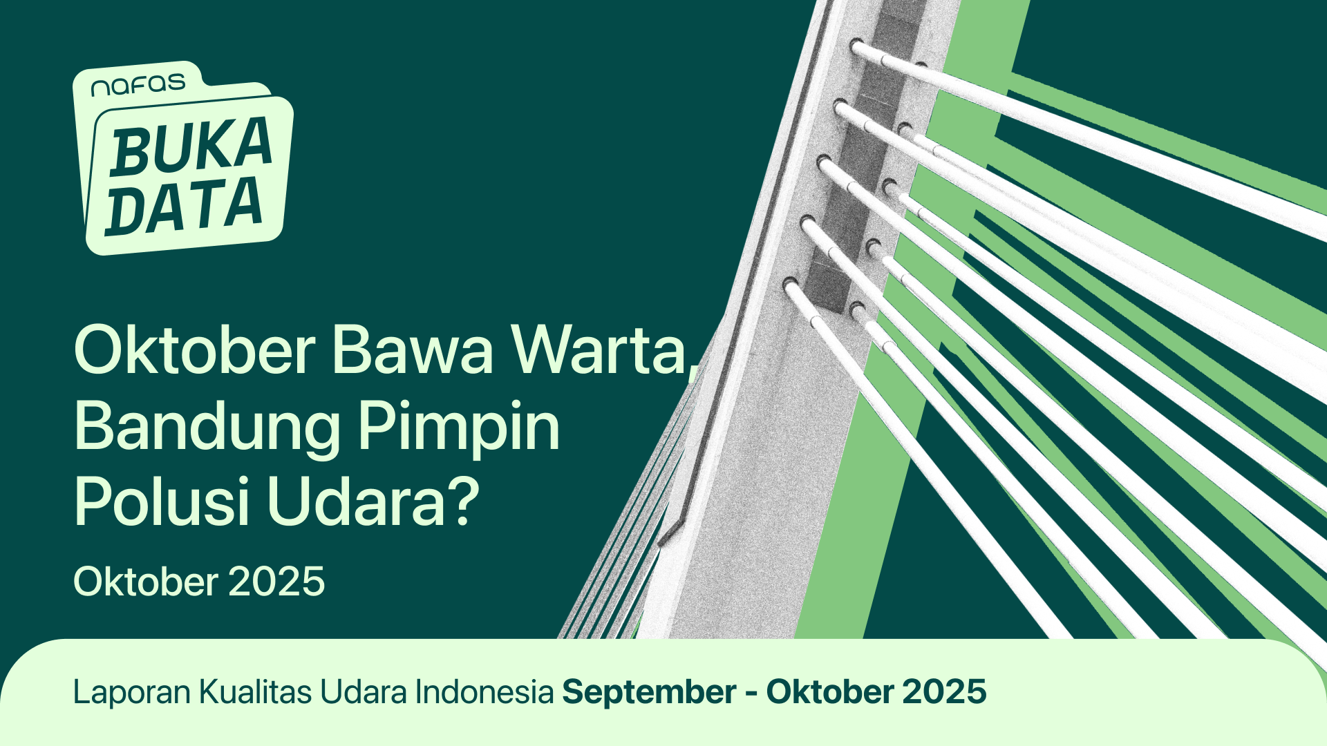 Oktober Bawa Warta, Bandung Pimpin Polusi Udara?